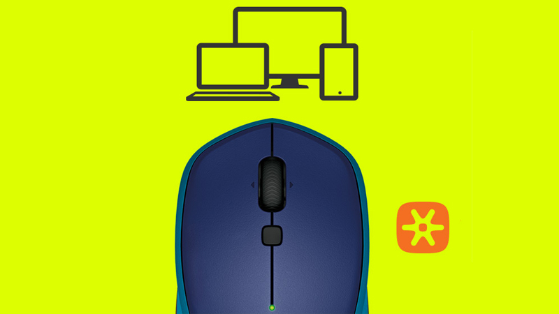 MOUSE M335 RF BLACK