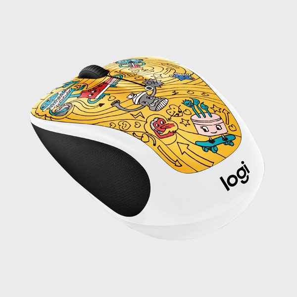 ماوس بی سیم لاجیتک دودل M238 DOODLE GO GO GOLD