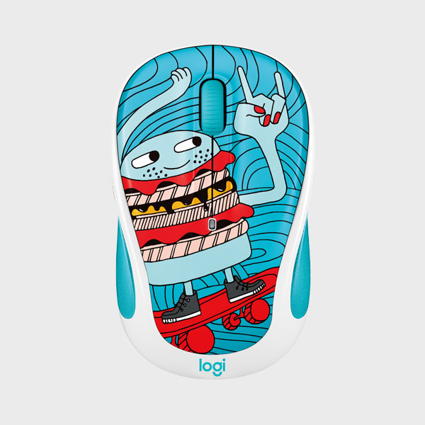 ماوس بی سیم لاجیتک دودل M238 DOODLE SKATE BURGER