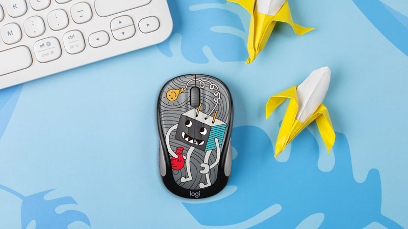 ماوس بی سیم لاجیتک دودل M238 DOODLE LIGHT BULB