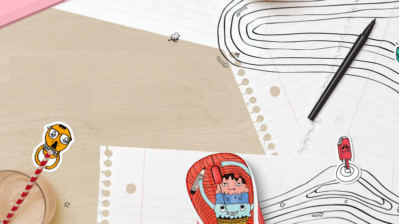 ماوس بی سیم لاجیتک دودل M238 DOODLE TRIPLE SCOOP