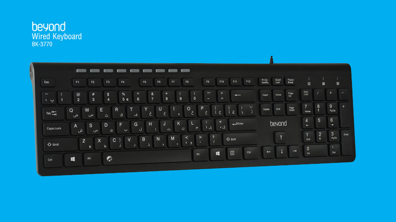 کیبورد یو اس بی بیاند KEYBOARD BK-3770