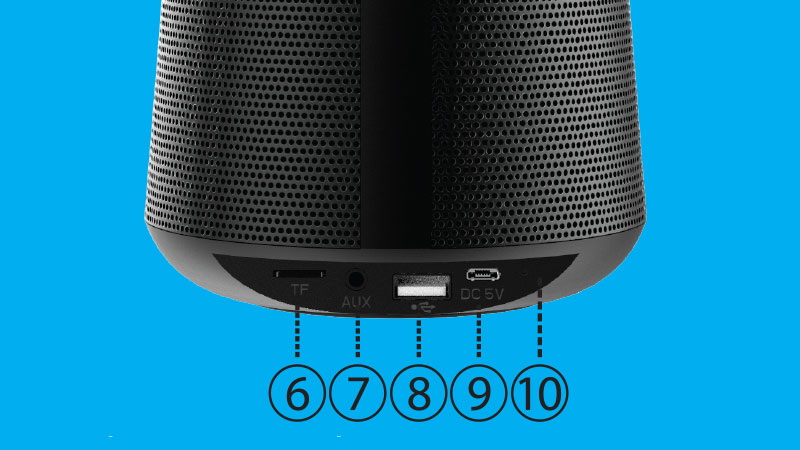 اسپیکر بلوتوث پرتابل بیاند SPEAKER BZ-2211