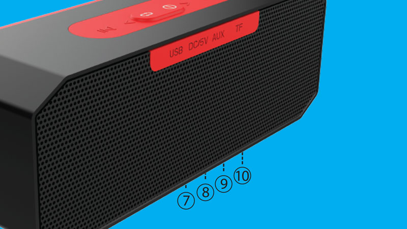 اسپیکر بلوتوث پرتابل بیاند BZ-2233 BR