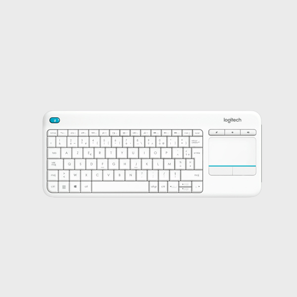 KEYBOARD TOUCHPAD K400 PLUS RF WHITE