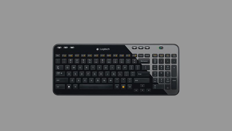 KEYBOARD K360 RF BLACK