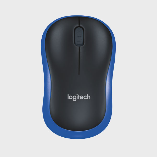 ماوس لاجیتک آبی MOUSE M185