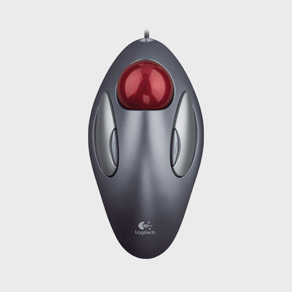 ماوس لاجیتک مشکی TRACKMAN MARBLE