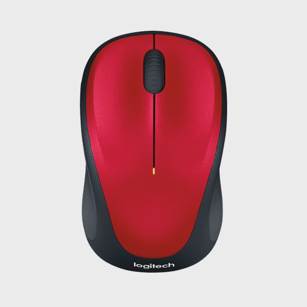 ماوس لاجیتک قرمز MOUSE M235