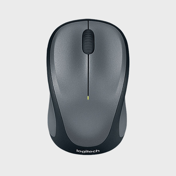 ماوس لاجیتک خاکستری MOUSE M235