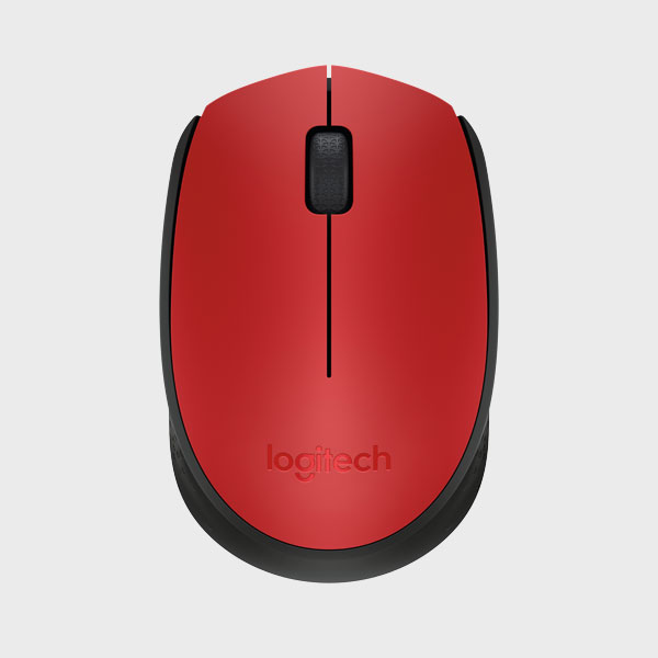 ماوس لاجیتک قرمز MOUSE M171 RF RED