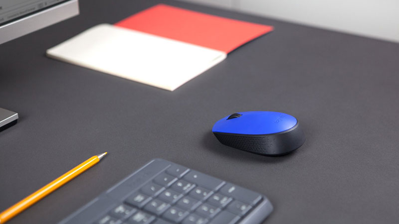 ماوس لاجیتک آبی M171 RF BLUE