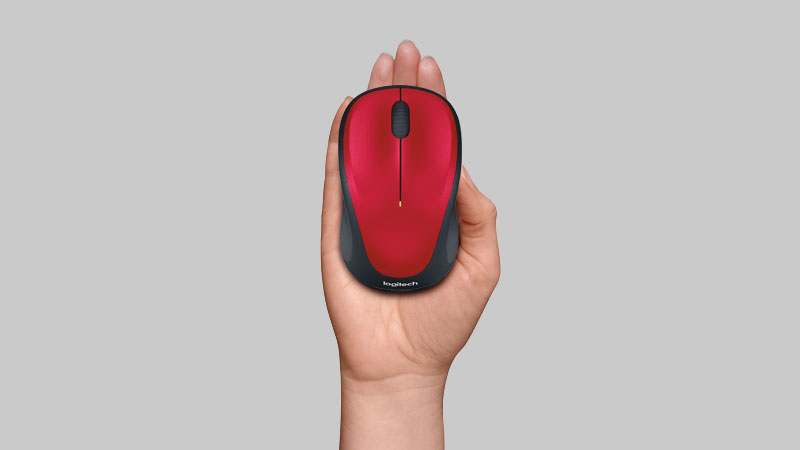 ماوس لاجیتک قرمز MOUSE M235