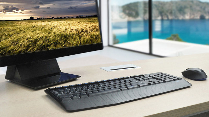 کیبورد و ماوس لاجیتک فارسی (کمبو) MK345