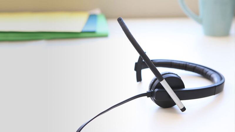 هدست لاجیتک HEADSET H650e USB MONO BLACK