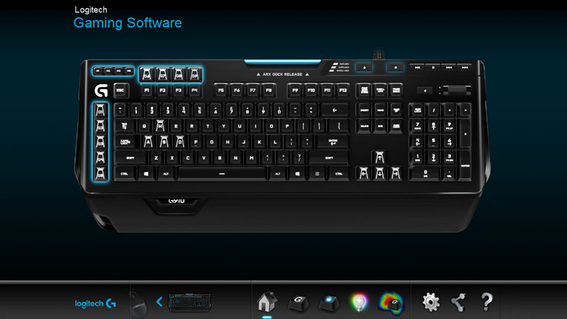 کیبورد لاجیتک جی KEYBOARD G910 Spectrum