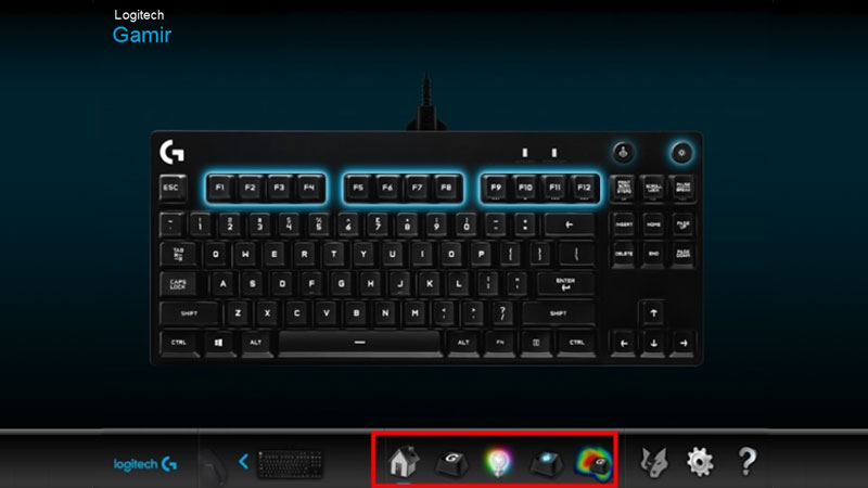 کیبورد لاجیتک جی GAMING KEYBOARD G PRO
