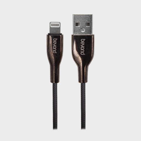 کابل بیاند USB-A to Lightning Cable BUL-521 Black + Black