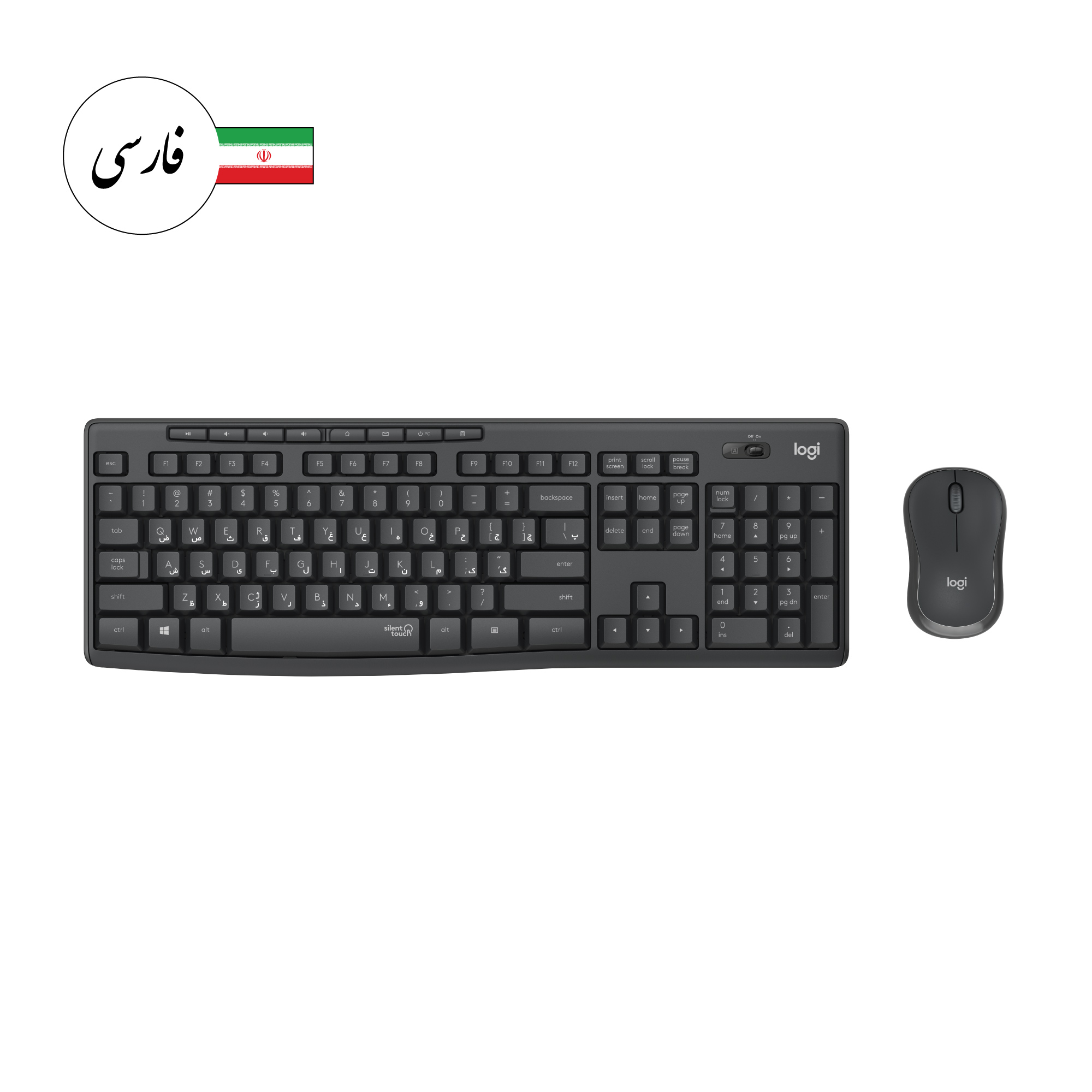 کیبورد و ماوس سایلنت MK295