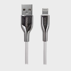کابل لایتنینگ بیاند BA-556 سفید + نقره‌ای